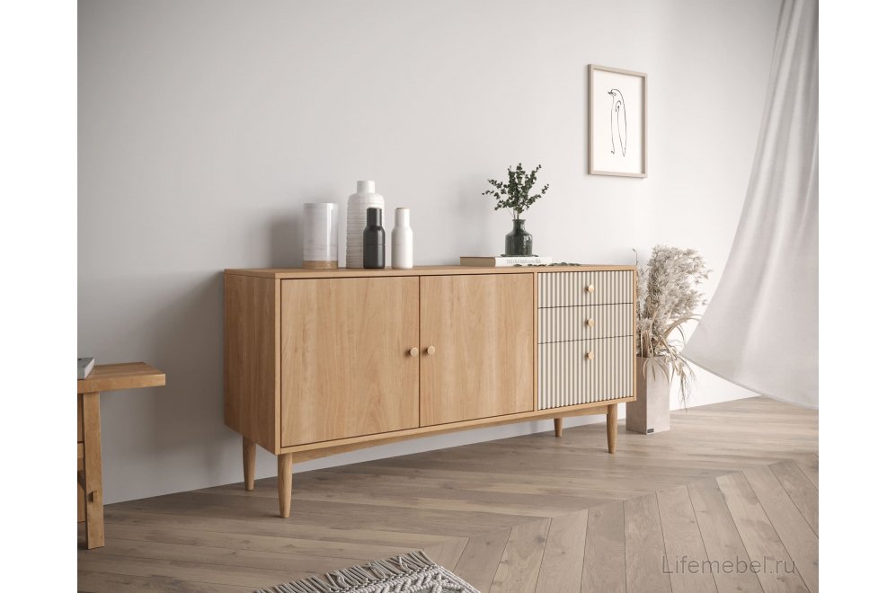 Тумба Баббл (Bubbles) BBL05S Орех