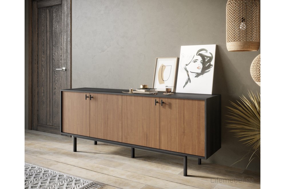 Тумба Эмерсон (Emerson) EM01 черный