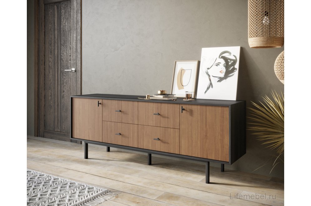 Тумба Эмерсон (Emerson) EM19 черный