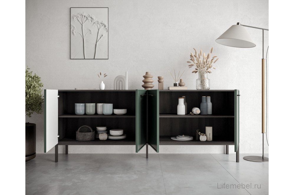 Тумба Николь (Nicole) NEM01G Зеленый