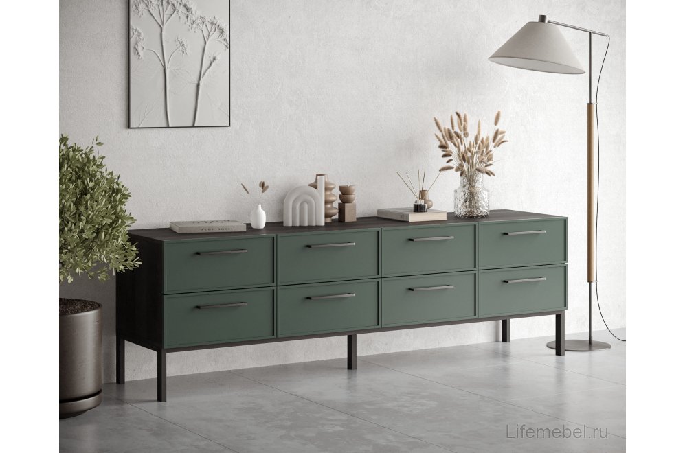 Тумба Николь (Nicole) NEM03G Зеленый
