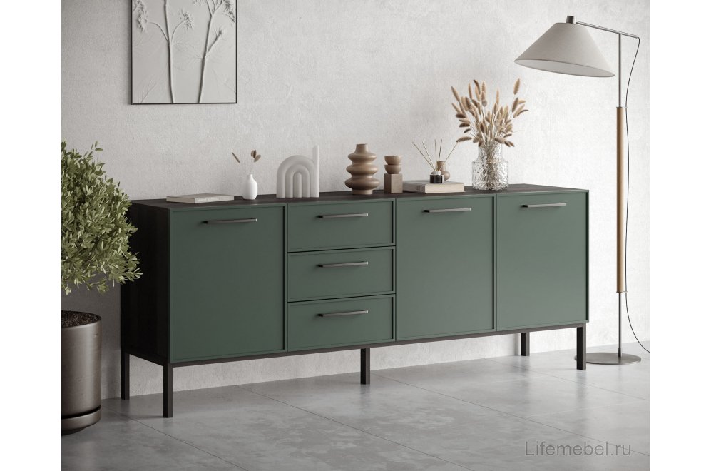 Тумба Николь (Nicole) NEM07G Зеленый