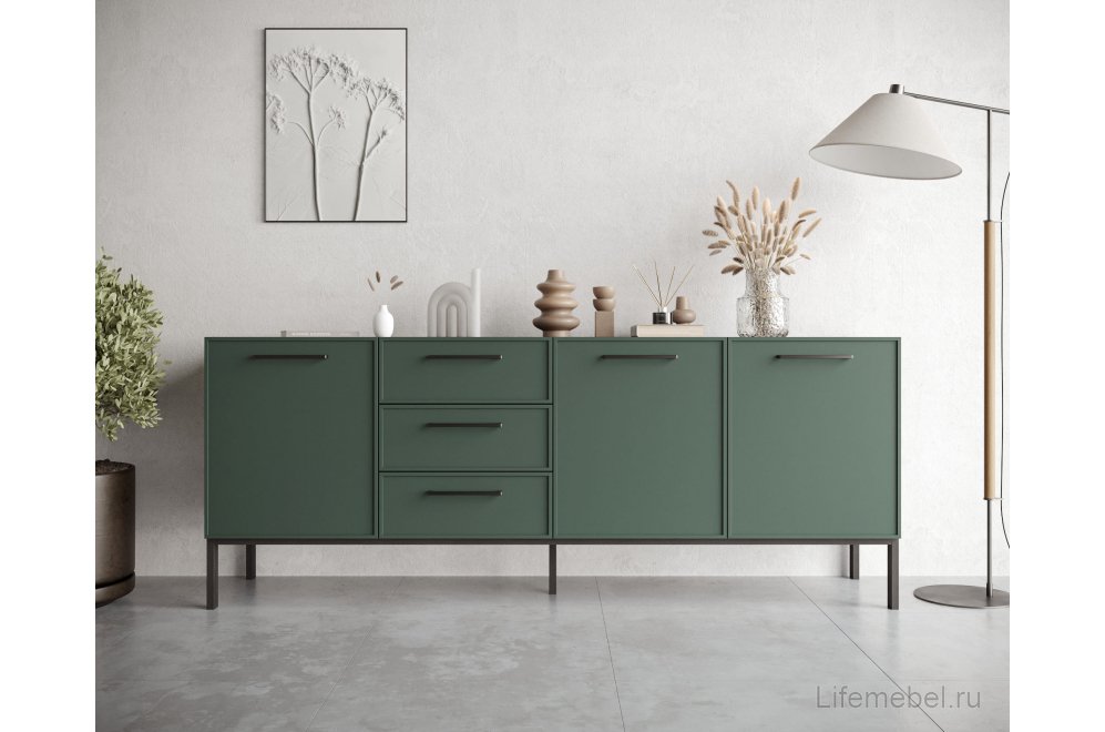 Тумба Николь (Nicole) NEM07G Зеленый