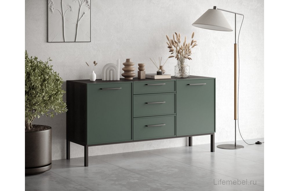 Тумба Николь (Nicole) NEM08G Зеленый