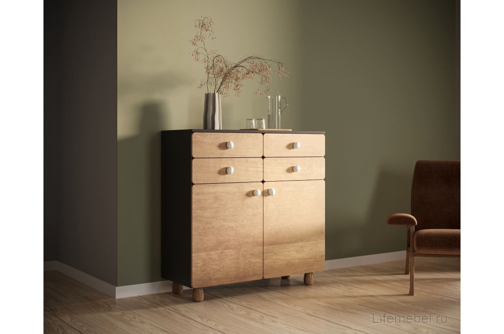 Тумба Сплит (Split) SP19 коричневый