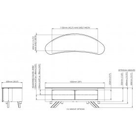 ТВ-тумба Bay FS1500