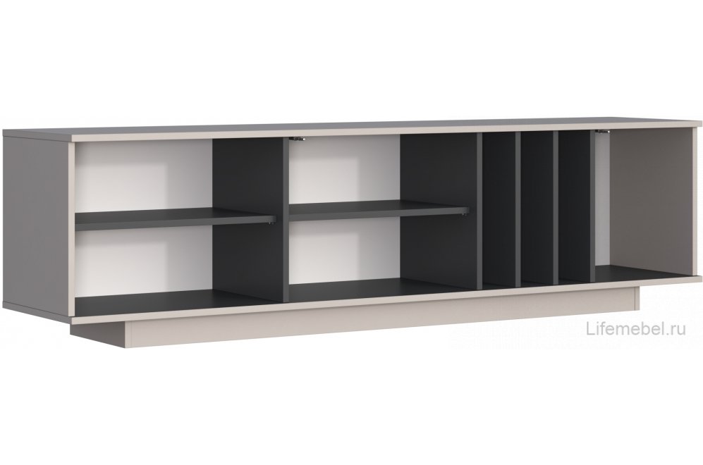 ТВ-тумба Ильсана кашемир / графит