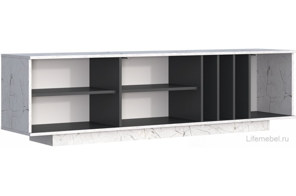 ТВ-тумба Ильсана оникс / графит