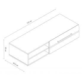 ТВ-тумба Кельн 122