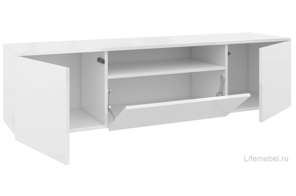 ТВ-тумба Кифт 12 белый глянец