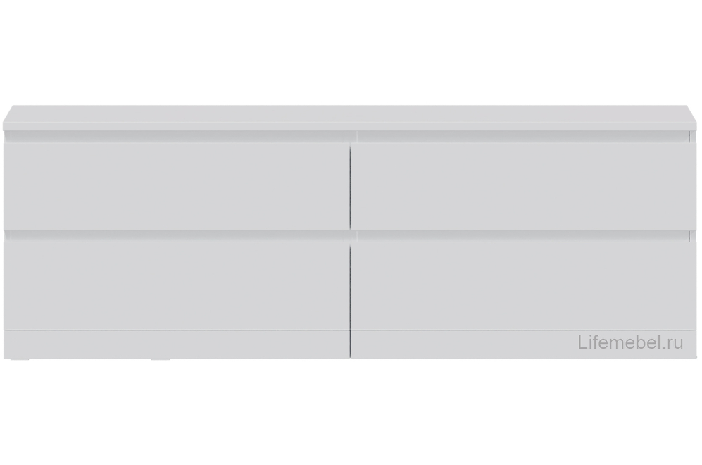 ТВ-тумба Варма 4Д белый