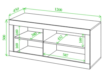 ТВ-тумба Той 120 НН