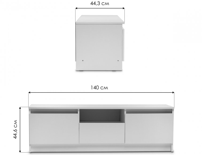 ТВ-тумба Эванте венге