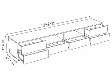 ТВ-тумба Маллоу