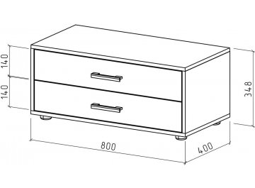 ТВ-тумба Остин-2