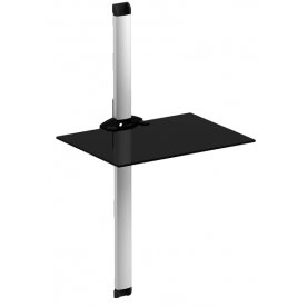 Кабель-канал PL2610B SLV с полкой