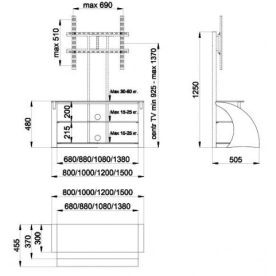 ТВ-тумба Ракурс ПС 150