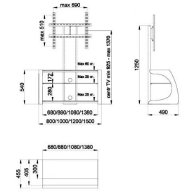 ТВ-тумба Сиквел ПС 120