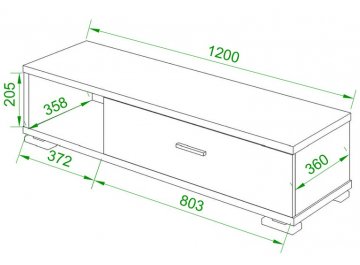 ТВ-тумба Эланта-40/1