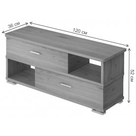 ТВ-тумба СБ-40/2-ПВК