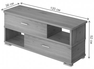 ТВ-тумба СБ-40/2-ПВК