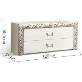 ТВ-тумба Тиффани Премиум ТФТ-3П