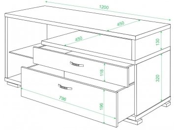 ТВ-тумба ТК-10М