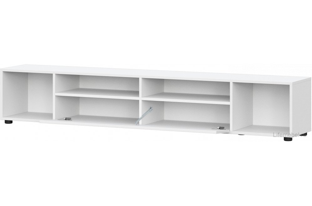 ТВ-тумба Токио белый текстурный