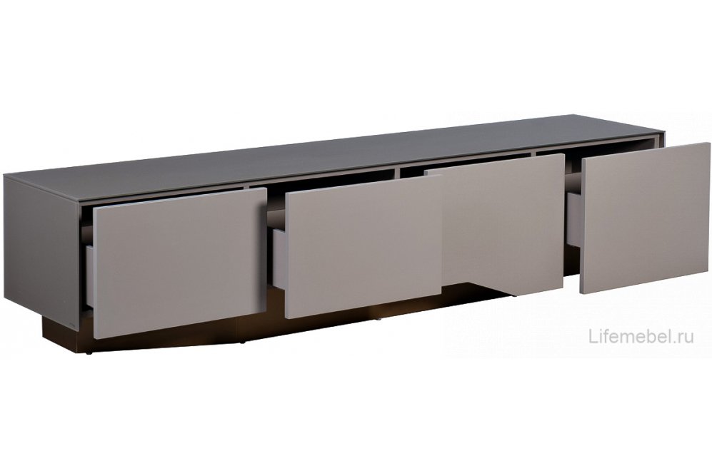 ТВ-тумба Занна серая