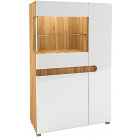 Шкаф с витриной Леонардо МН-026-03