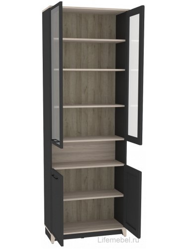 Витрина Аурелио 7 черный