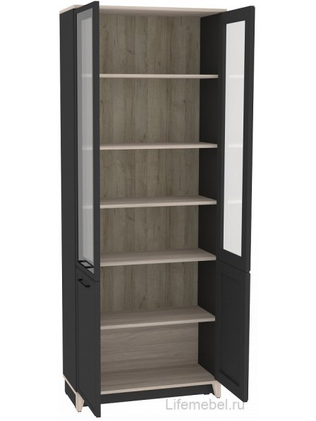 Витрина Аурелио 8 черный