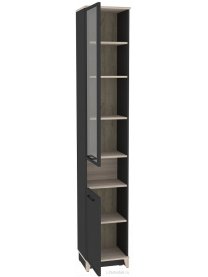 Витрина Аурелио 9 черный