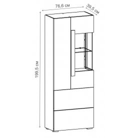 Витрина Куба 1714.М4