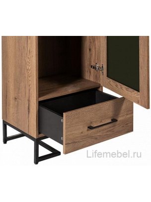 Витрина Loft дуб табак