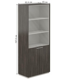 Книжный шкаф NZ-0311 бренсон трюфель