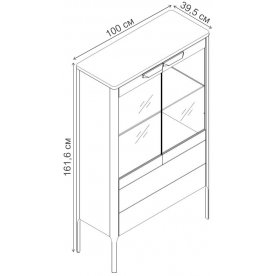 Витрина Ronda MDI.DC.RD.91