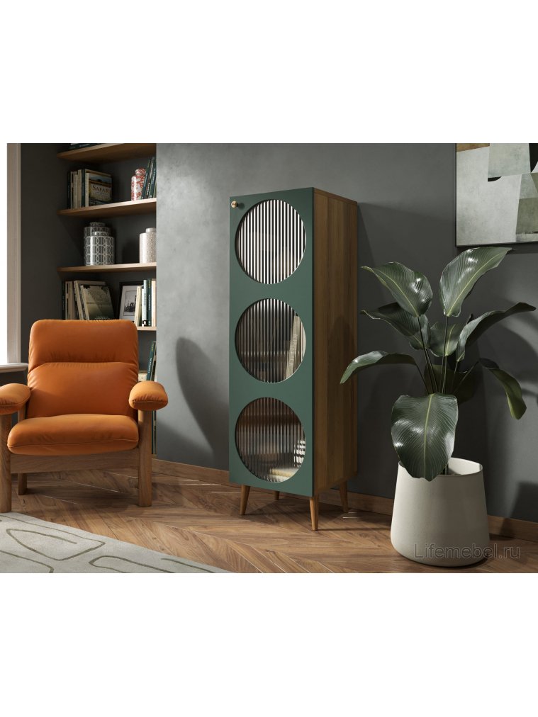 Витрина Роса (ROSA) R01 коричневый