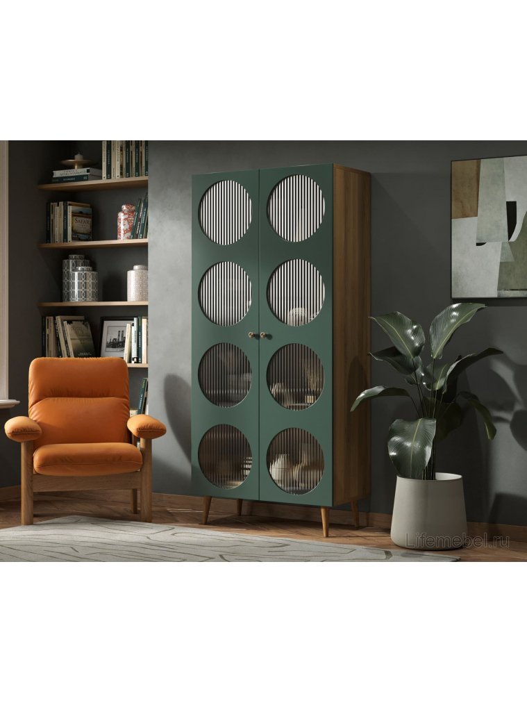 Витрина Роса (ROSA) R07 коричневый