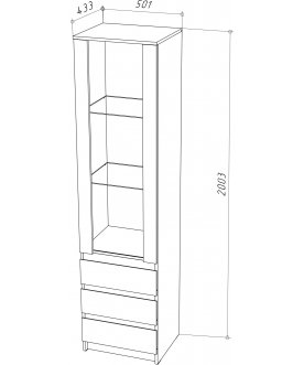 Витрина Рунтроп ШКВ-1