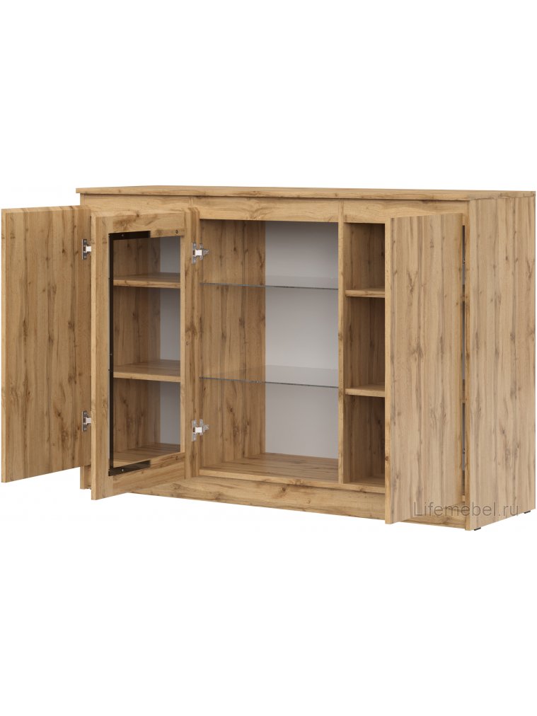 Витрина Рунтроп Т-14 дуб вотан