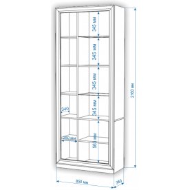 Витрина ШВтВ-ФСД-ФГК К правая