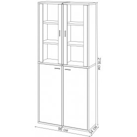 Витрина СУ ш2в2+2ФС+2ФГ Н
