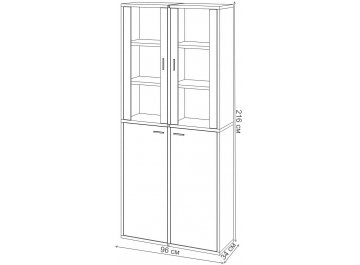 Витрина СУ ш2в2+2ФС+2ФГ Ш