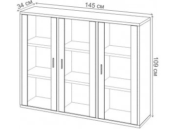 Витрина СУ ш3в1+3ФС Н