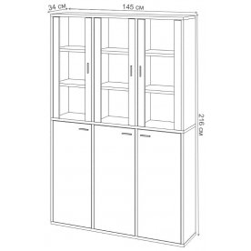 Витрина СУ(ш3в2)+3ФГ+3ФС ВК