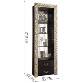 Витрина Тиффани Премиум ТФВ3-1С