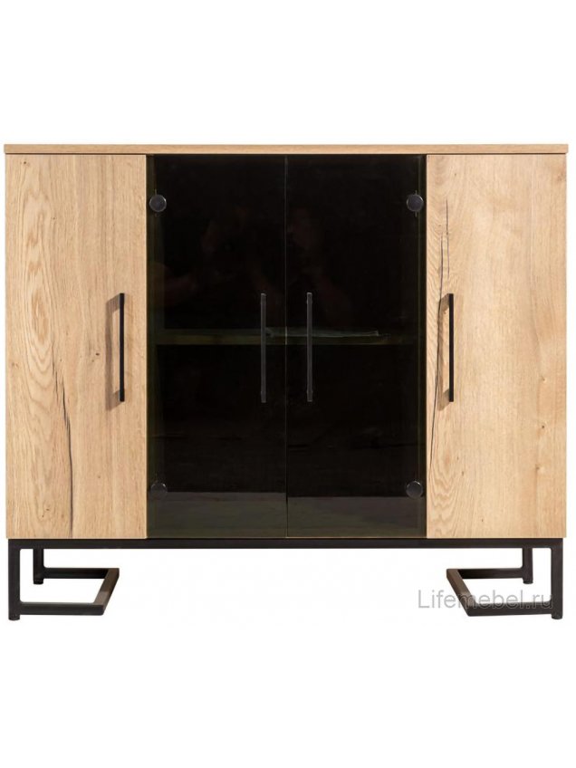 Витрина Loft натуральная