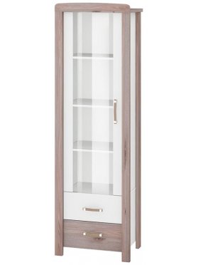 Витрина Гаранта-СФ НБЕ нельсон / белая