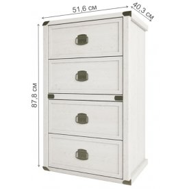 Комод Индиана JКОМ 4s 50